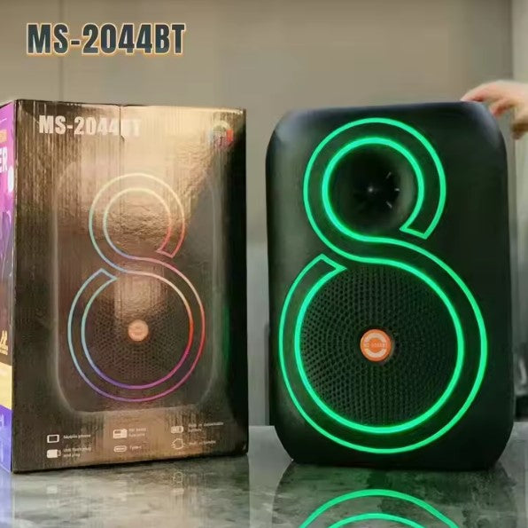 Parlante 8" A Batería Con Bluetooth