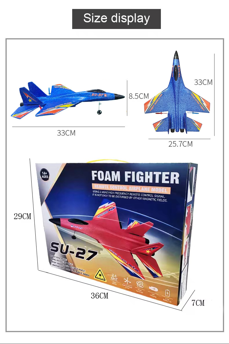 Avión Planeador A Control Remoto