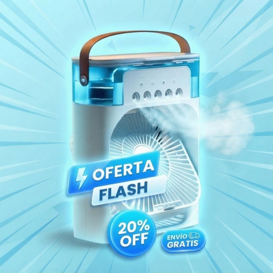 VENTILADOR DE AIRE FRÍO ❄️ | SOLUCIÓN REAL AL CALOR